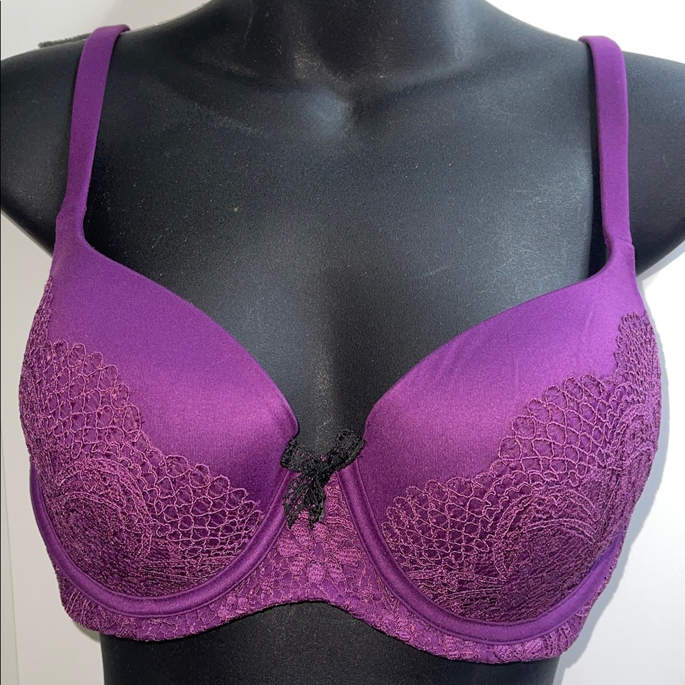 Victoria’s Secret NEW NWT Body by Victoria lined Demi 32DD Elegant  Lace Bra